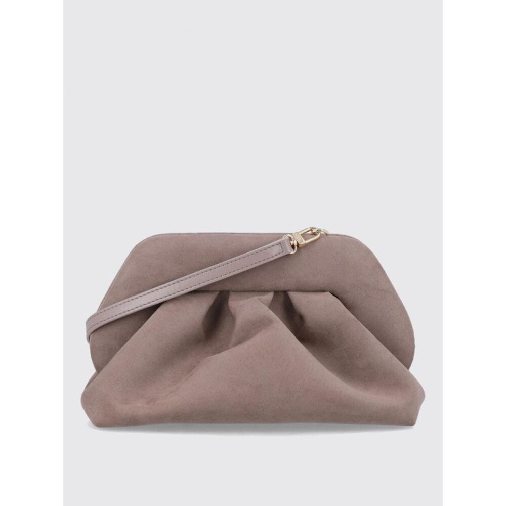 Themoire Clutch Woman Dove Grey